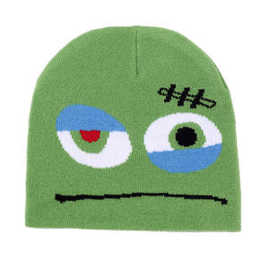Gorro de Punto Grueso Unisex Personalizado 2025, Estilo Y2K, con Puño, para Invierno, con Logotipo Bordado para Adultos, Ideal para Playa y Viajes - Product Image 5