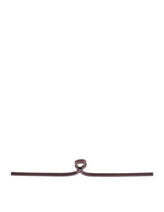 Rênes de bordure en cuir de cheval pliées bride de cheval fantaisie bride sans bride - Product Image 4