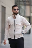 Manteau long zippé kaki pour homme de qualité supérieure, imperméable, respirant, rembourré, vêtement d'extérieur décontracté de haute qualité pour le froid