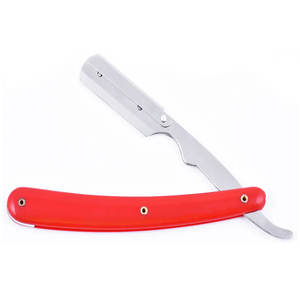 2K25 Maquinilla de afeitar profesional Viory para afeitado/Maquinilla de afeitar recta de peluquero de hoja única Rosa bebé - Product Image 3