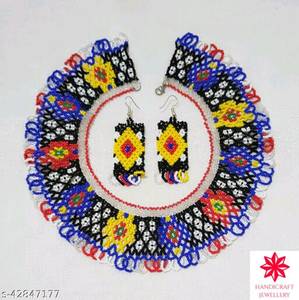 Colliers ras-du-cou tendance multicolores en forme de boule avec petites perles, ensembles de bijoux pour femmes, parfaits pour l'été, les mariages, les fêtes et les fiançailles - Product Image 2