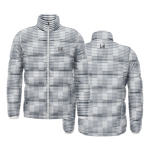 Chaqueta de Invierno Acolchada Ligera e Impermeable Unisex, Personalizada con Impresión 3D de Camuflaje, con Cierre de Burbuja - Product Image 6