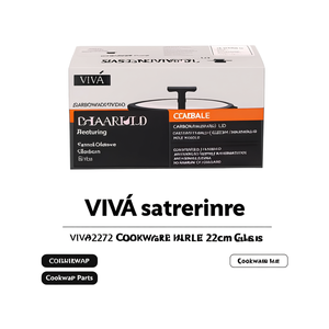 Tapa de cristal para olla con orificio anti-vapor (22cm) VIVÀ 2272 - Product Image 2
