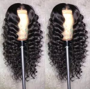 Ensemble indien brut de fermeture frontale en dentelle bouclée profonde extensions de cheveux humains vierges perruque partie libre de cheveux naturels fournisseur en gros - Product Image 5