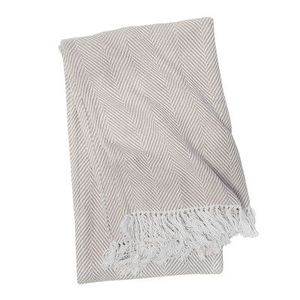 ผ้าห่มขนสัตว์ลายสก๊อตก้างปลาทอทอทอสไตล์อินเดีย - Product Image 3