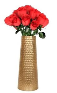 Florero de Metal de Diseño Moderno, Accesorios Decorativos para el Hogar y Hoteles - Product Image 6