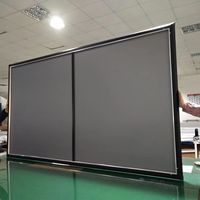 Écran de Projection ALR à Cadre Fixe Fresnel Longue Portée de 100-150 Pouces, Prix Facteur TELON, pour Cinéma Maison