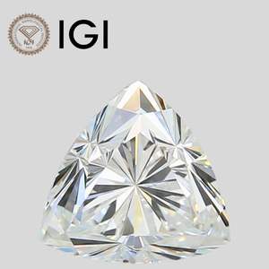 Diamant de laboratoire trillion 1 carat E VS1 certifié IGI, taille trillion, en vrac - Product Image 1