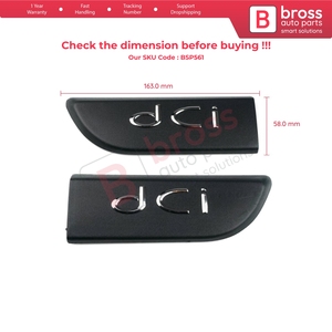 ตราสัญลักษณ์ BSP561 2 ชิ้น DCI หมายเลข 8200717150 ซ้ายขวา สำหรับรถยนต์ Megane MK2 Scenic MK2 - Product Image 5