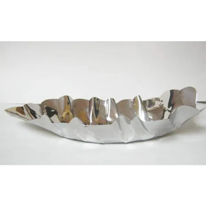 Bandejas para restaurantes para catering, juego de bandejas decorativas de aluminio para servir con asas, juego de platos grandes de buena calidad de grado alimenticio - Product Image 6