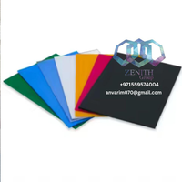 Plaques acryliques colorées PMMA Zenith Premium résistantes aux UV, qualité moulage, haute brillance, haute résistance, personnalisables pour appareils électroménagers