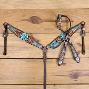 Pechera de Alta Calidad en Cuero Genuino, Ajustable, Resistente, Soporte Ecuestre para Montar a Caballo, Control Equilibrado, Entrenamiento Cómodo - Product Image 1