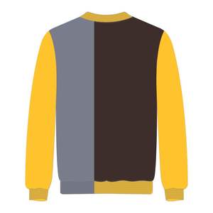 Iota Phi Theta 1963 <b>Brown</b> 3 Tone Divine Nine Knit Sweater Greek Fraternity Apparel Premium Quality Winter Pullover Clothing - Product Image 3