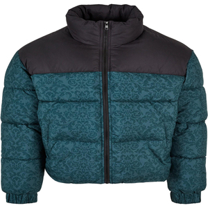 Manteaux en duvet d'hiver pour hommes à bulles épaisses et chaudes brodées sur mesure OEM Veste en duvet matelassée de haute qualité pour hommes - Product Image 1