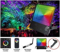 DMX 512 Contrôle sans fil 100W 150W 200W 300W 450W RVB LED Projecteur d'événement LED Barre de lumière de scène