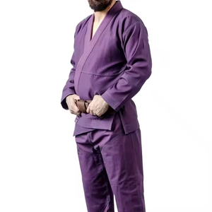 Jiu Jitsu Kimono Karaté Top-Veste de karaté de poids moyen-Smooth 100% Drill Cotton 9oz-Veste d'arts martiaux - Product Image 1