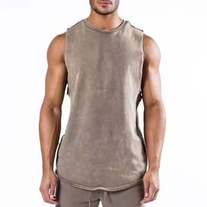 Camiseta Deportiva sin Mangas para Hombre, de Secado Rápido, para Gimnasio, Fitness, Culturismo, Ejercicio, Venta al Por Mayor - Product Image 1