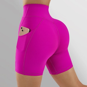 shorts for women Women Sports Short Yoga <b>Legging</b> Shorts Squat Proof High Waist Fitness Tight Shorts Quick Drying Cycling Workout - Product Image 2