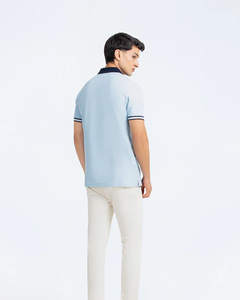 Hommes à la mode imprimé 100% coton tricoté pour T-Shirt à manches courtes solide Logo personnalisé séchage rapide Anti-rétrécissement 220g vente chaude - Product Image 5