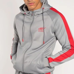 Ensemble de jogging de course à séchage rapide pour homme, survêtement deux pièces d'entraînement, de Gym, de Fitness et de sport, vente en gros - Product Image 6