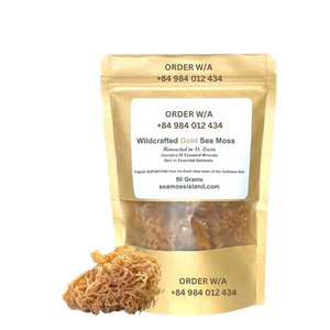 Musgo de mar de Irlanda dorado salvaje: 100% natural, puro y asequible para una salud óptima de Vietnam - Product Image 3