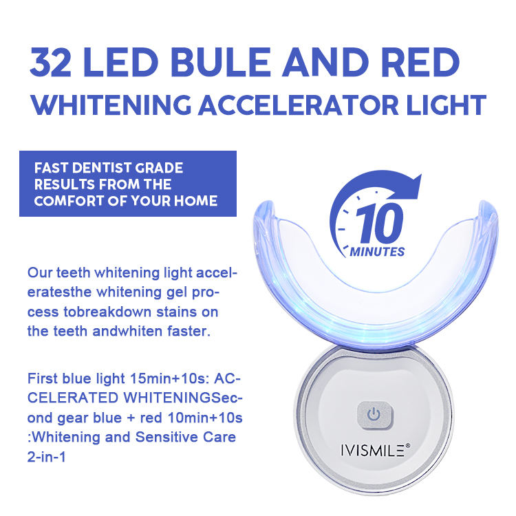 ORANGLES 32 LED Teeth Whitening Kit | Professional Home Use with Private Logo | Wholesale Good Quality – orangles Qatar - angled perspective - presenting advantages - Image 4 of 6 | fits any environment | Purchase 32 LED Teeth Whitening Kit | Professional Home Use with Private Logo | Wholesale Good Quality – orangles Qatar Michigan | Free Shipping ORANGLES