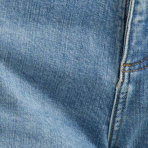 Shorts de mezclilla casuales de cintura alta para hombre y mujer, estilo Boyfriend, lavado azul claro, tiro medio, transpirables, con dobladillo deshilachado, Jorts - Product Image 4