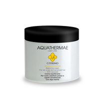 Exfoliante Vegano Herbal Nutritivo Hecho en Italia para Cuero Cabelludo Graso, Tratamiento Limpiador y Desintoxicante con Control de Grasa