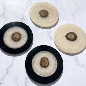 Best Selling High Quality Resin Coasters Custom Color Decorative Tea <b>Cup</b> <b>Mats</b> & Pads Tableware for Drinkware - Product Image 6