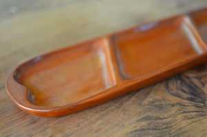 ถาดไม้เสิร์ฟงานทำมือและเป็นมิตรกับสิ่งแวดล้อมเหมาะสำหรับขนมกาแฟหรือห้องครัวที่ทันสมัยและใช้รับประทานอาหาร - Product Image 3