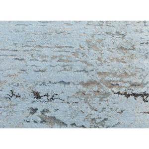 พรมไหมพรมและไหมไผ่ถักมือสีน้ำเงิน คาวี รุ่น Unstring Srb(702) ลายแบบนามธรรม สำหรับใช้ในบ้าน - Product Image 3