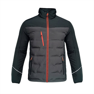 Veste longue décontractée pour homme - Col montant élégant, chaude, confortable, élastique, imperméable et coupe-vent - Product Image 1