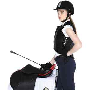 Chaleco de Seguridad para Montar a Caballo de Nailon y Elastano Ligero y Profesional con Logotipo Personalizado, Chaleco de Equitación para Exteriores OEM - Product Image 3