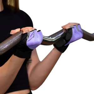 ถุงมือหนังสำหรับเล่นยิมออกกำลังกายแบบปรับแต่งได้สำหรับทุกเพศถุงมือหนังแฟชั่นใหม่ปรับแต่งได้ - Product Image 4