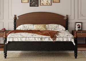Custom size wooden <b>bed</b> <b>frame</b> Hotel home furniture Handcrafted wooden <b>bed</b> Sturdy wooden <b>bed</b> Durably made wooden <b>bed</b> - Product Image 4