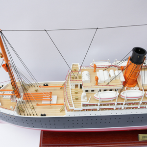 EMPRESSE D'IRLANDE MODÈLE DE BATEAU EN BOIS ARTISANAT 2024_NOUVEAU PRODUIT DE HAUTE QUALITÉ FABRIQUÉ AU VIETNAM_100 % BATEAU DE CROISIÈRE FAIT À LA MAIN - Product Image 3