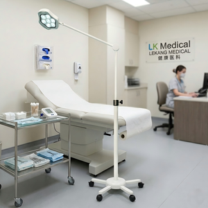 ไฟผ่าตัดแบบพกพา LED สำหรับคลินิกทันตกรรม <span class=keywords><strong>การ</strong></span><span class=keywords><strong>ตรวจ</strong></span>ทางการแพทย์ ไฟผ่าตัดแบบตั้งพื้นไร้เงาสำหรับห้องผ่าตัด - Product Image 4