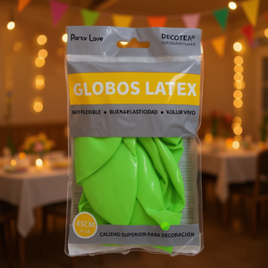ลูกโป่งลาเท็กซ์ปาร์ตี้เลิฟ 45 ซม. สีเขียวพิสตาชิโอ R18 สำหรับตกแต่ง - Product Image 3
