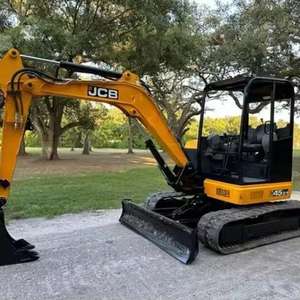 Miniexcavadora JCB 45Z-1 Usada en Venta, Motor Perkins/Koop, Componentes Centrales del Engranaje, Precio de Fábrica, Equipo de Construcción - Product Image 1