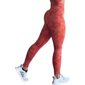 Leggings pour femmes Pantalon de yoga Taille haute Anti-Cellulite Push Gym Workout Booty Legging pour femmes Leggings de yoga Respirant MS-YL-019 - Product Image 5