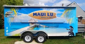 Custom Stainless Mobile Food Vend <b>Concession</b> <b>Trailer</b> Truck Kitchen Equipped - Product Image 4