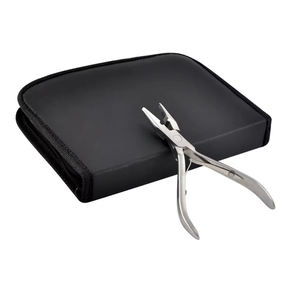 Kit de Herramientas Profesionales para Extensiones de Cabello, Acabado Plateado, Acero Inoxidable, Alicates para Extensiones de Cabello de Larga Duración para Microeslabones - Product Image 4