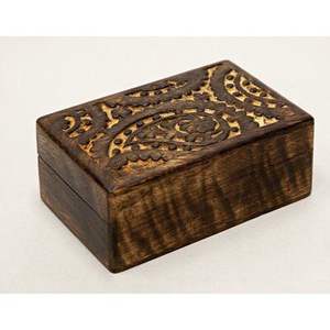 Modern Style Wooden Storage <b>Box</b> Handcrafted Design Natural Wood <b>Box</b> Mango and Acacia Wood <b>Keepsake</b> <b>Box</b> With Multiple Use - Product Image 6