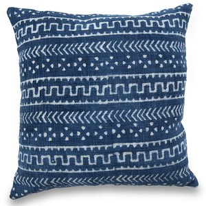 2024 Hot Selling Indigo Print Pure Cotton Cushion Covers Square Shape Mud <b>Cloth</b> Print Cushion & Pillows Home Textile Decorative - Product Image 1