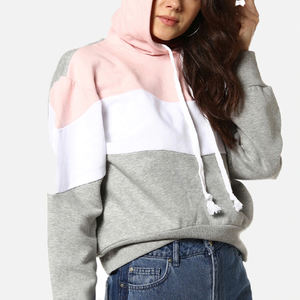 2018 venta al por mayor de sudaderas con capucha de diseño personalizado para mujer, suéter Sexy para mujer, sudaderas con capucha de entrenamiento de gimnasio para mujer - Product Image 5