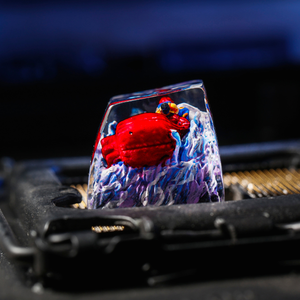 Teclas Artesanales Bosque Místico, Teclas Artesanales Personalizadas, Teclas Anime Lindas, Teclas Verdes, Juego de Teclas, Teclas de Madera - Product Image 5