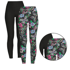 Leggings Gym Wear Sublimé Imprimé Yoga Leggings 2025 Taille Haute Dernière Conception Coloré Femmes Porter OEM ODM Serviced Design - Product Image 6