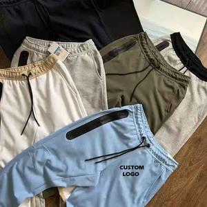 Hot Selling Vintage Autumn Custom Logo Tech Fleece Men's Two Piece <b>Tracksuit</b> Jogging Sportswear Quick Dry - Product Image 5