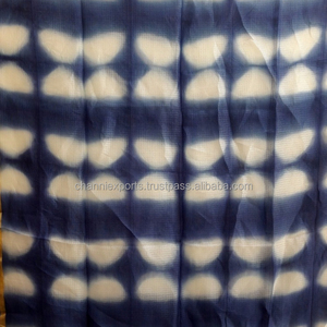 Beautiful Indigo Blue Hand Tie Dye Cotton Silk <b>Scarf</b> With Tassel <b>for</b> <b>Women</b> Clothing, Bohemian Silk <b>Scarves</b> <b>for</b> Casual Party Wear - Product Image 1