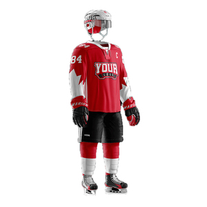 Maillot de hockey sur glace réversible pour hommes, entièrement personnalisable, concevez votre propre uniforme pour adultes avec un style de jeu de noms d'équipe personnalisé - Product Image 6